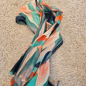 Jules Smith Lightweight Multicolour Scarf